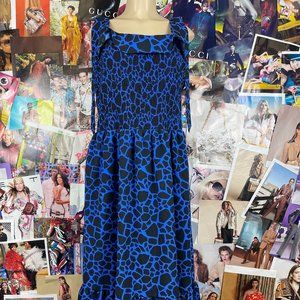 Who What Wear Smocked Dress